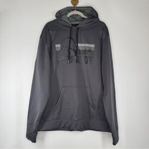 Marmot Gray Pullover Hoodie Long Sleeve Kangaroo Pocket Men’s Size XXL